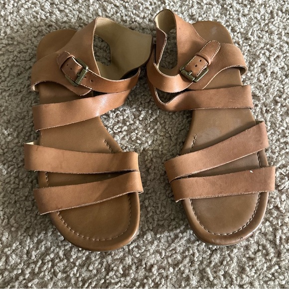 Franco Sarto | Genji Leather Sandals - Picture 2 of 9